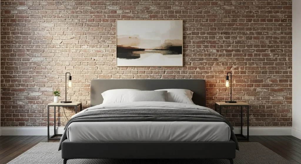 10 Industrial Bedroom Ideas with Urban Edge 3 Exposed Brick Walls-min