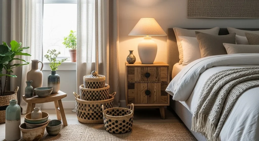 16 Organic Modern Bedroom Inspiration Ideas for a Stylish and Natural Space 17 Handmade and Artisan Pieces-min
