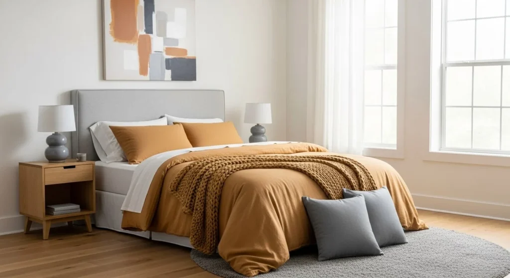 15 Neutral Bedroom Ideas That Feel Elegant and Timeless 5 Mix Warm and Cool Neutrals-min