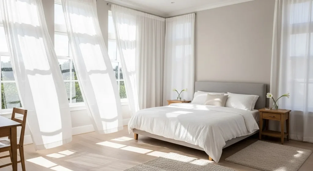 10 Japandi Bedroom Ideas for a Minimal and Serene Space 7 Natural Light-min