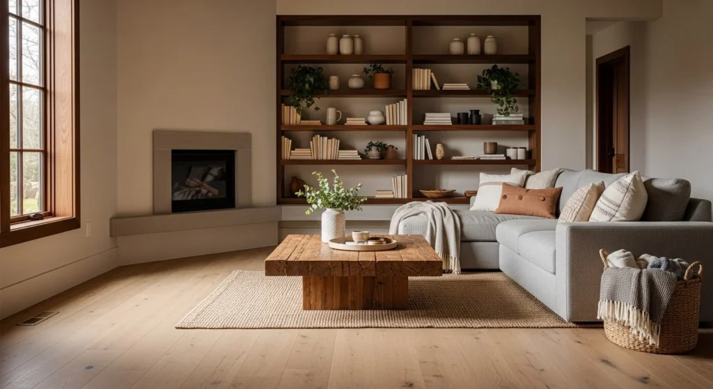 15 Earth Tone Ideas to Create a Timeless, Cozy Space 5 Natural Wood Finishes-min