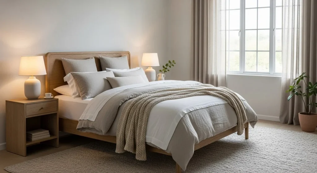 15 Neutral Bedroom Ideas That Feel Elegant and Timeless 2 Neutral Bedroom Ideas That Feel Elegant and Timeless-min