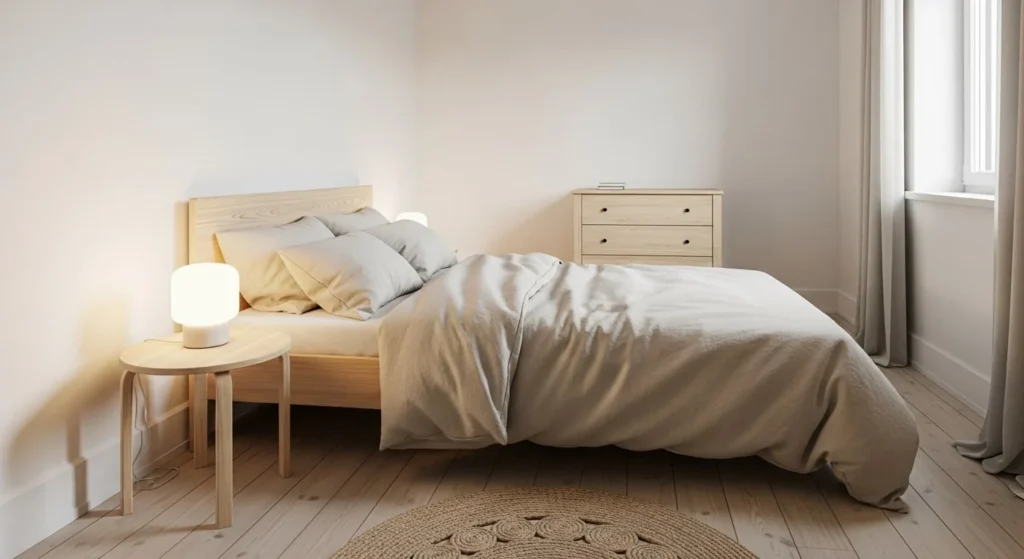 10 Minimalist Bedroom Ideas for a Clean and Calm Retreat 2 Neutral Color Palette-min