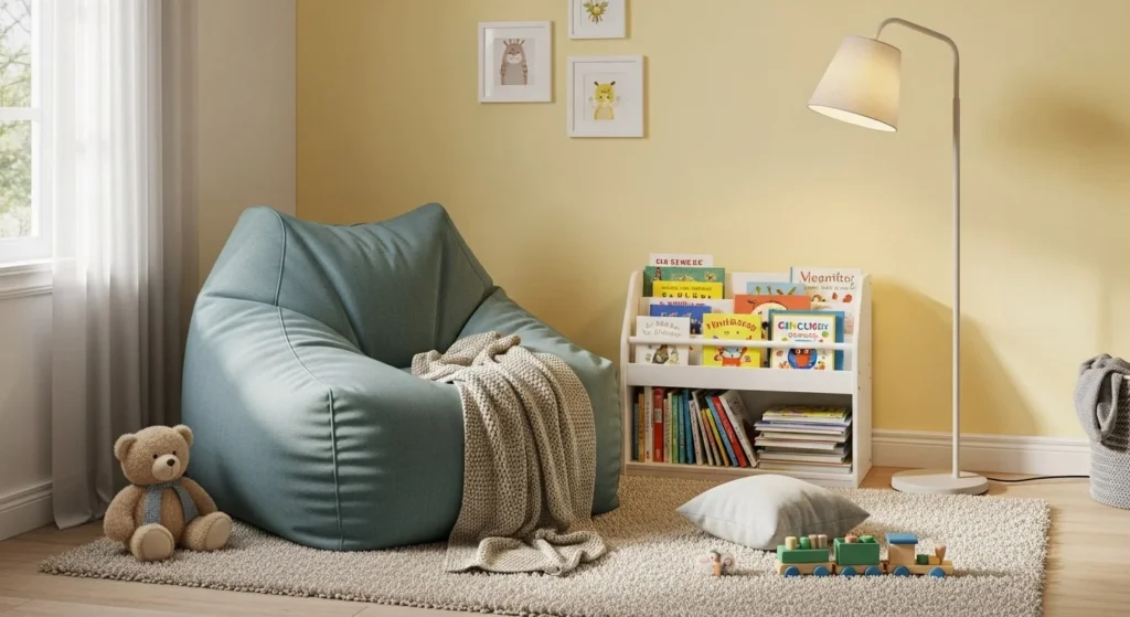 10 Kids Bedroom Ideas for Fun and Function 6 Reading Nook-min