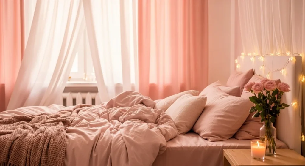 12 Romantic Bedroom Ideas for a Soft and Dreamy Look 2 Romantic Bedroom Ideas for a Soft and Dreamy Look-min