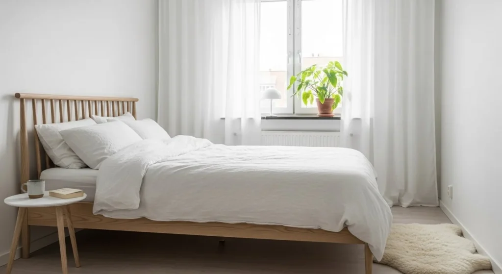 12 Scandinavian Bedroom Ideas with Cozy Minimalism 2 Scandinavian Bedroom Ideas with Cozy Minimalism-min