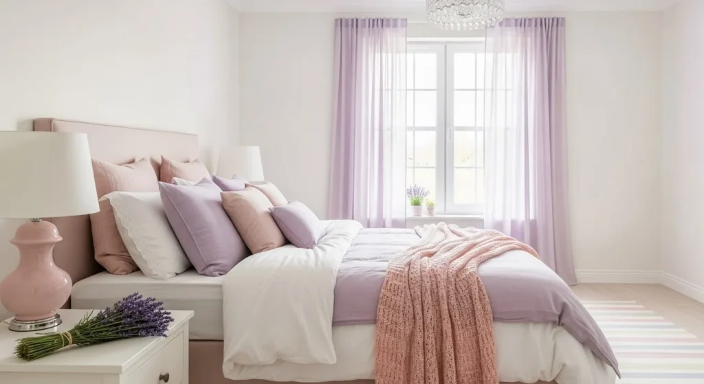 12 Romantic Bedroom Ideas for a Soft and Dreamy Look 3 Soft Color Palette-min