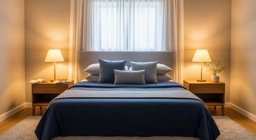 15 Neutral Bedroom Ideas That Feel Elegant and Timeless 16 Symmetry-min