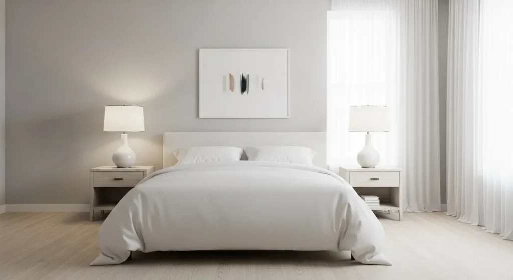 10 Minimalist Bedroom Ideas for a Clean and Calm Retreat 10 Visual Balance-min