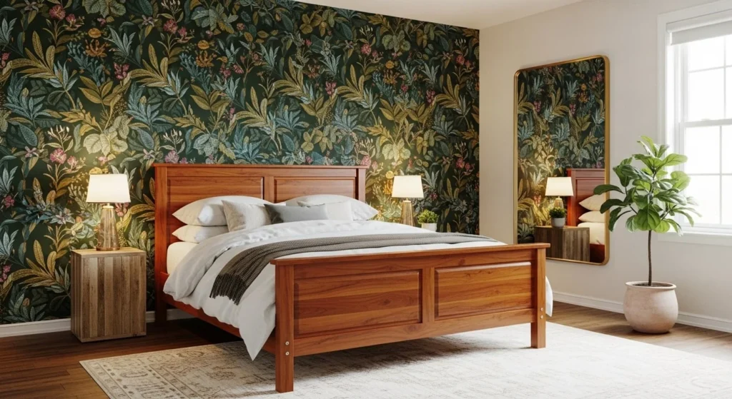15 Colorful Bedroom Ideas to Brighten Your Space 11 Wallpaper-min