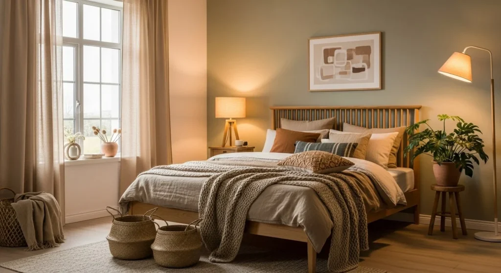 12 Earth Tone Bedroom Ideas for a Timeless, Cozy Space 15 12 Earth Tone Bedroom Ideas-min
