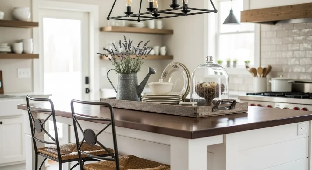 15 Modern Farmhouse Kitchens Ideas to Elevate Your Home Design 7 Add Shiplap or Beadboard Walls-min