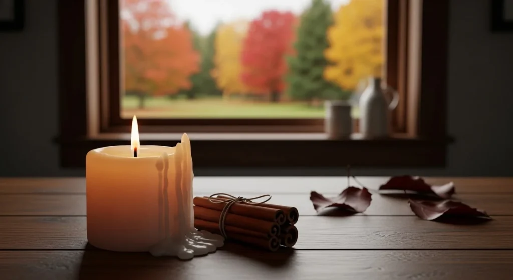 20 Fall Kitchen Decor Ideas to Refresh Your Space This Season 9 Add a Cozy Fall Scent-min