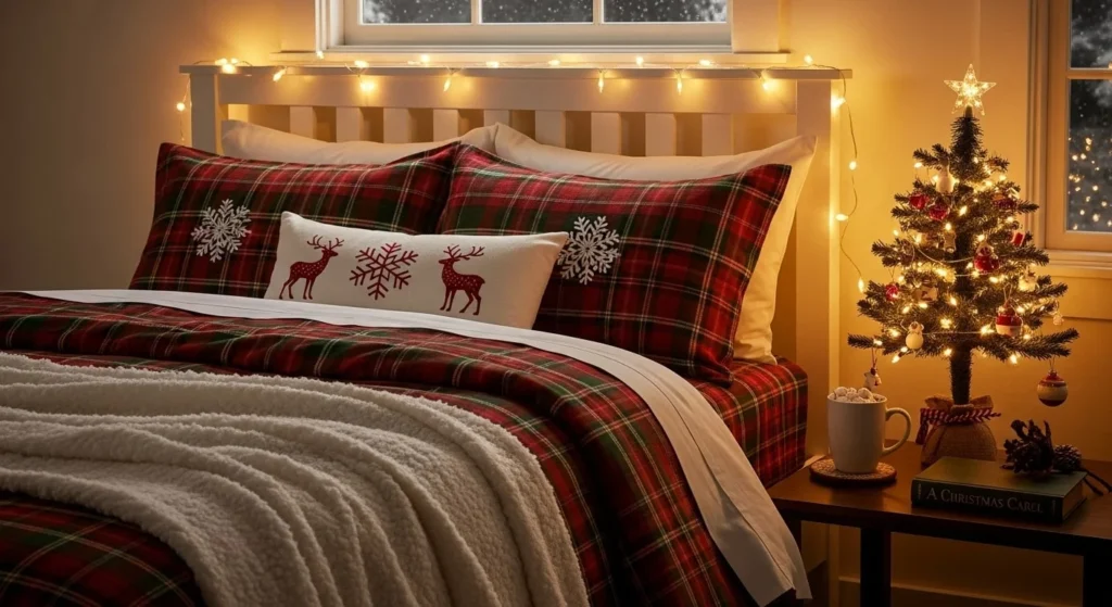 12 Christmas Bedroom Ideas to Bring Holiday Magic 2 Christmas Bedroom Ideas to Bring Holiday Magic-min