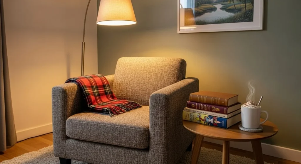 12 Winter Bedroom Ideas for a Warm and Cozy Retreat 11 Create a Winter Reading Nook-min