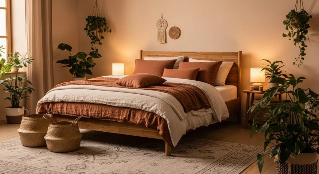 12 Earth Tone Bedroom Ideas for a Timeless, Cozy Space 2 Earth Tone Bedroom Ideas for a Timeless, Cozy Space-min