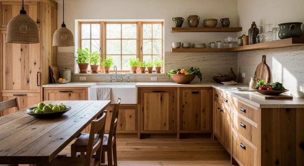 13 Earthy Kitchen Ideas to Transform Your Space with Natural Elements 2 Earthy Kitchen Ideas to Transform Your Space with Natural Elements-min