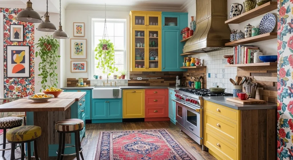 10 Eclectic Kitchen Ideas to Transform Your Space 2 Eclectic Kitchen Ideas to Transform Your Space-min