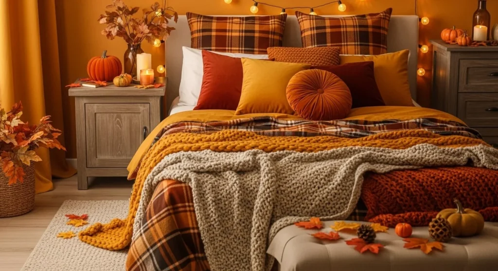 10 Fall Bedroom Decor Ideas to Transform Your Space for the Season 2 Fall Bedroom Decor Ideas to Transform Your Space for the Season-min