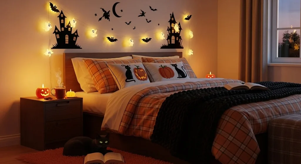 10 Halloween Bedroom Decor Ideas for a Spooky Twist 2 Halloween Bedroom Decor Ideas for a Spooky Twist-min
