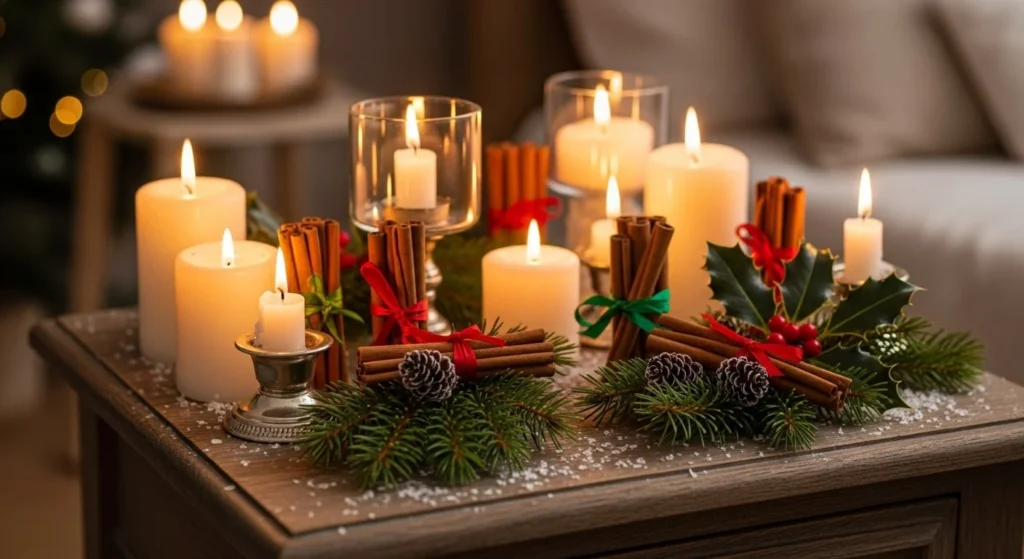 12 Christmas Bedroom Ideas to Bring Holiday Magic 9 Holiday Candles & Scents-min