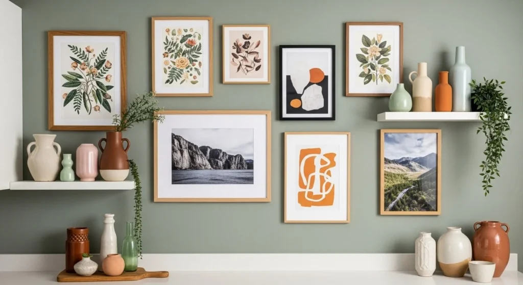 10 Eclectic Kitchen Ideas to Transform Your Space 10 Incorporate Art and Decor-min