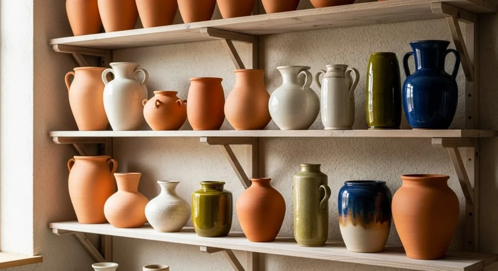 20 Fall Kitchen Decor Ideas to Refresh Your Space This Season 17 Incorporate Natural Stone or Clay Pieces-min