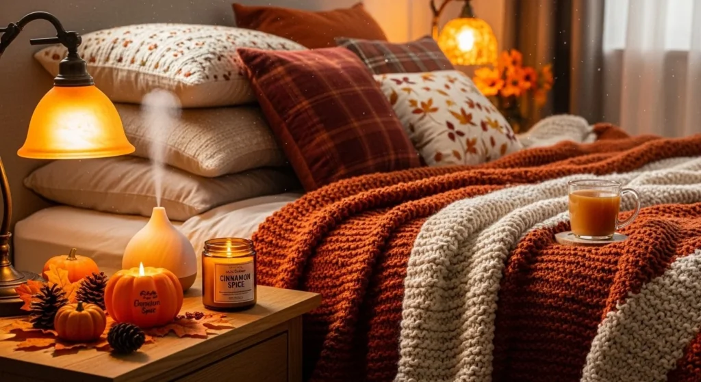 10 Fall Bedroom Decor Ideas to Transform Your Space for the Season 9 Introduce a Fall Scent-min