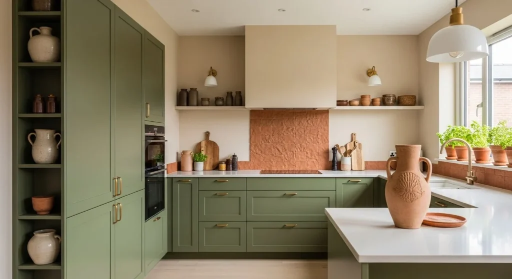 13 Earthy Kitchen Ideas to Transform Your Space with Natural Elements 3 Nature-Inspired Color Palette-min