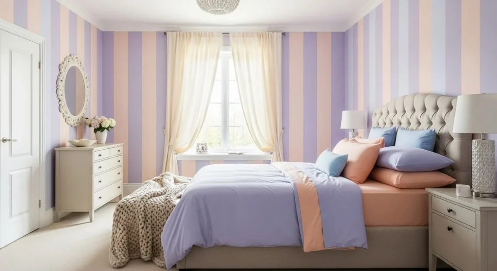 15 Pastel Bedroom Ideas for a Soft and Calming Look 11 Pastel Neutrals Mix-min
