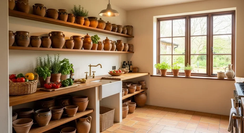 13 Earthy Kitchen Ideas to Transform Your Space with Natural Elements 6 Terracotta Accents-min