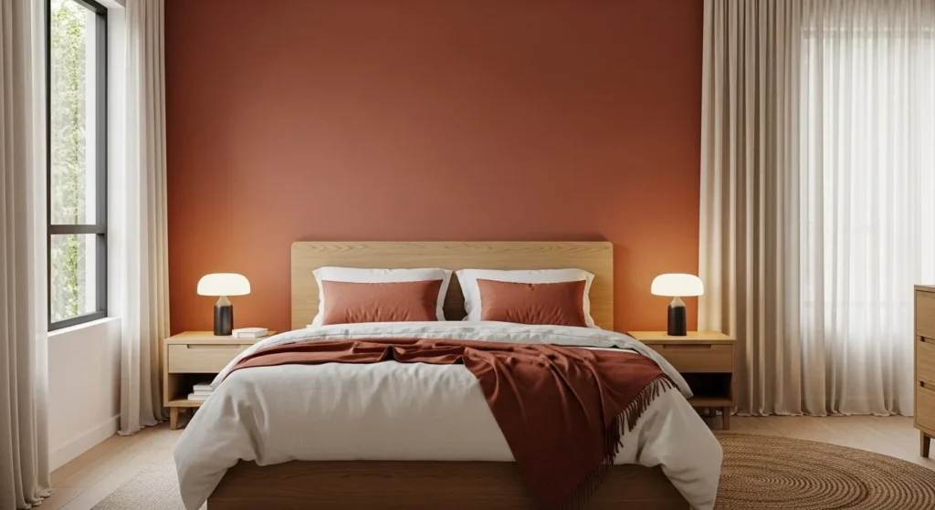 12 Earth Tone Bedroom Ideas for a Timeless, Cozy Space 4 Terracotta Accents-min