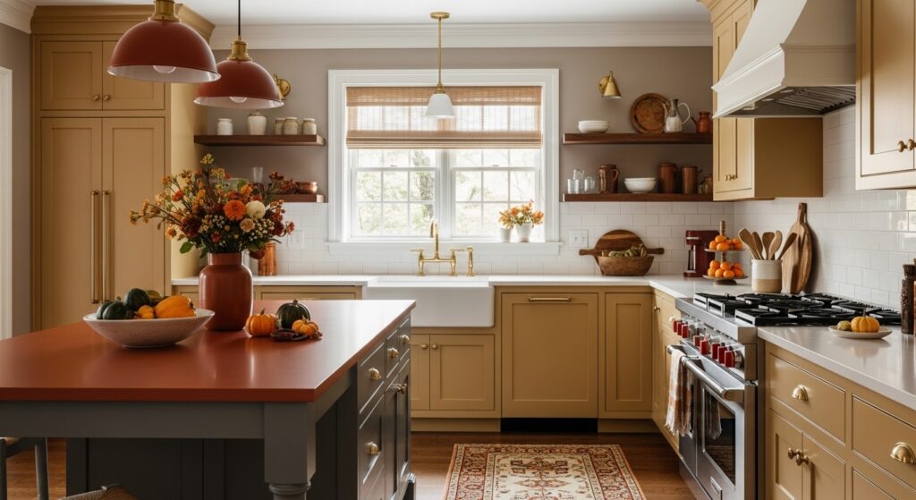 20 Fall Kitchen Decor Ideas to Refresh Your Space This Season 3 Warm Up with Earthy Color Palettes